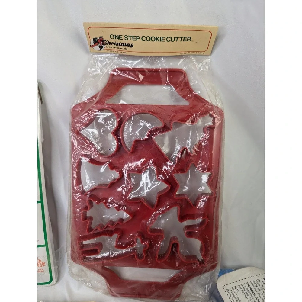 Christmas Cookie Cutters Plastic Metal‎ Lot Love Molds